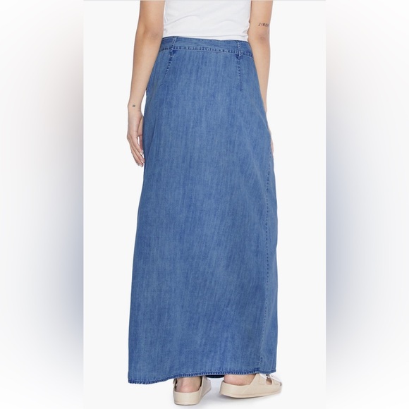 NWOT Wash lab denim soft denim maxi skirt Size S - Picture 8 of 11